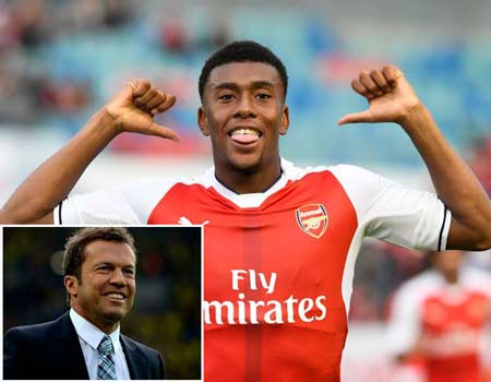 alex iwobi and lothar matthaus