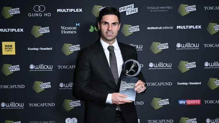 Arsenal London Football Awards