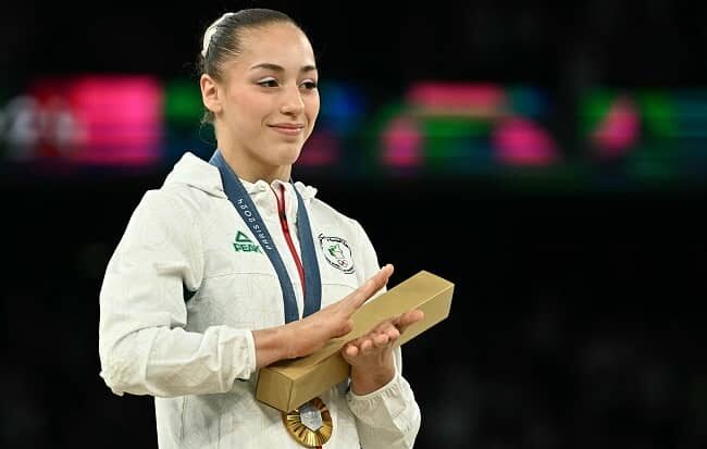 Algeria's Kaylia Nemour