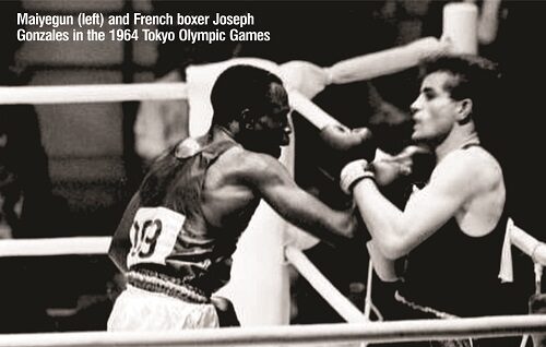 Nigeria's first Olympics medalist