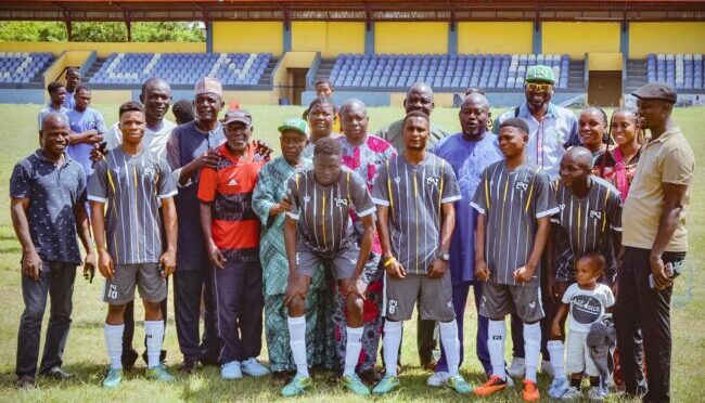Akala donates sporting materials