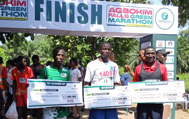Agbokim Falls Green Marathon Race