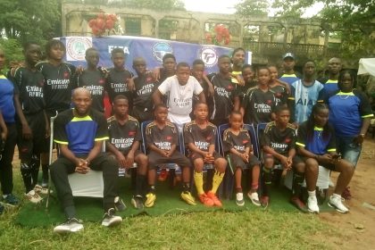 players of Nze/ Ekwueme Soccer Academy (NESA),