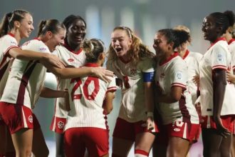 Canada U-17 players