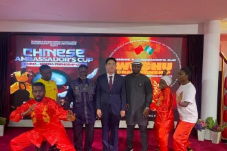 Wushu championship cup