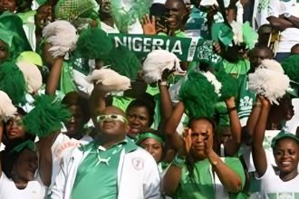 Nigerian supporters