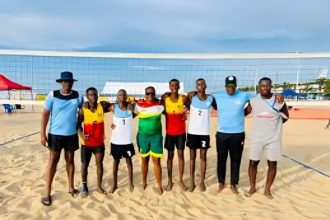 Beach volleyball team