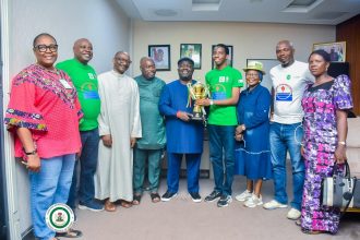 Bukola Olopade and Scrabble team