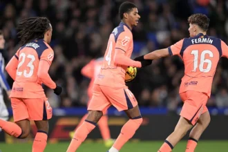 Barcelona players