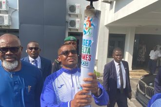 Niger Delta Games torch
