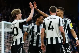 Newcastle players