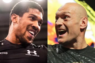 Anthony Joshua and Tyson Fury