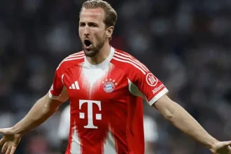 Harry Kane celebrating