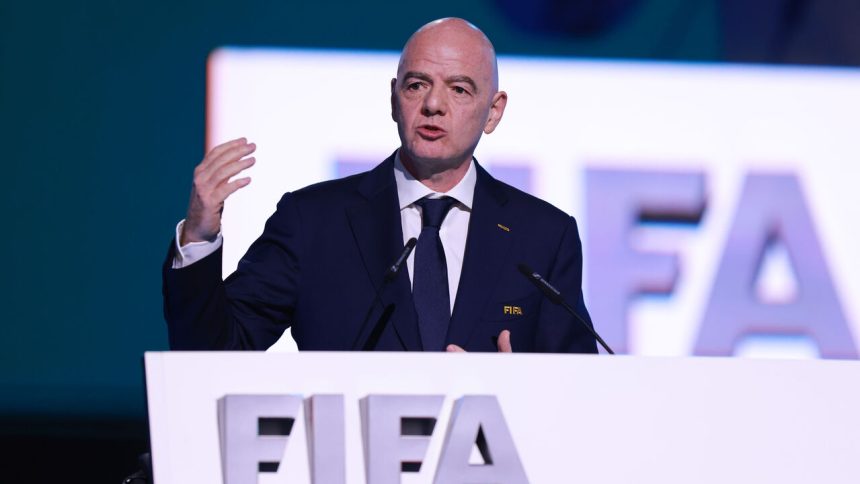 FIFA President, Gianni Infantino
