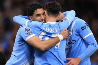 Man City players