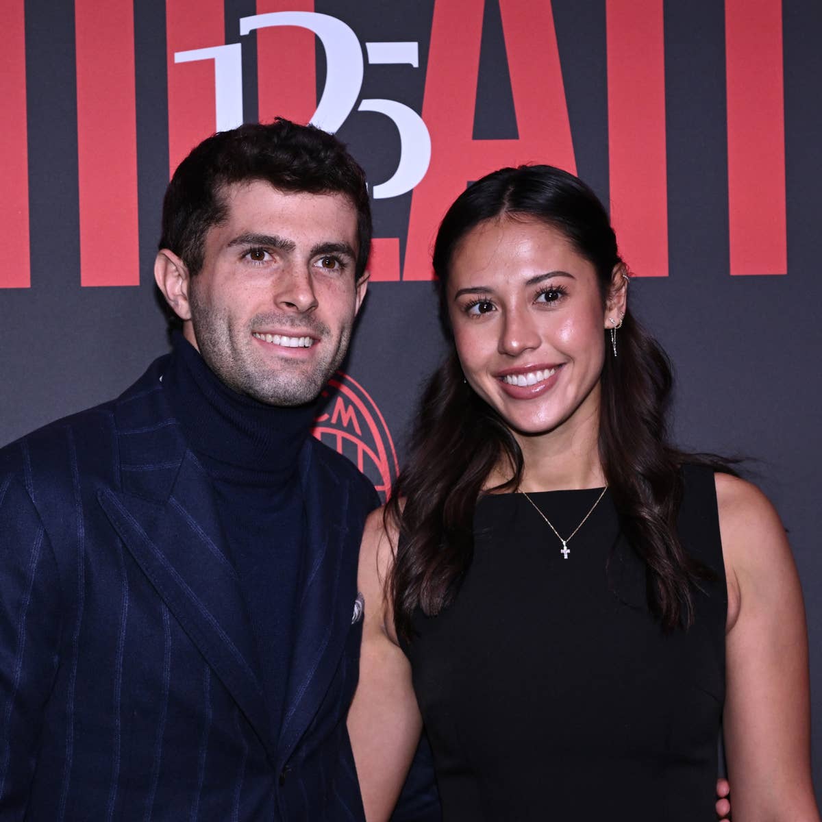Christian Pulisic and Alexa Melton
