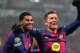 Rashford and Lewandowski
