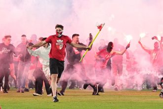 Slavia Prague fans
