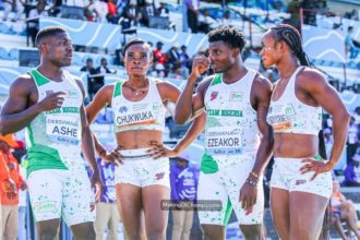 Nigeria relay team