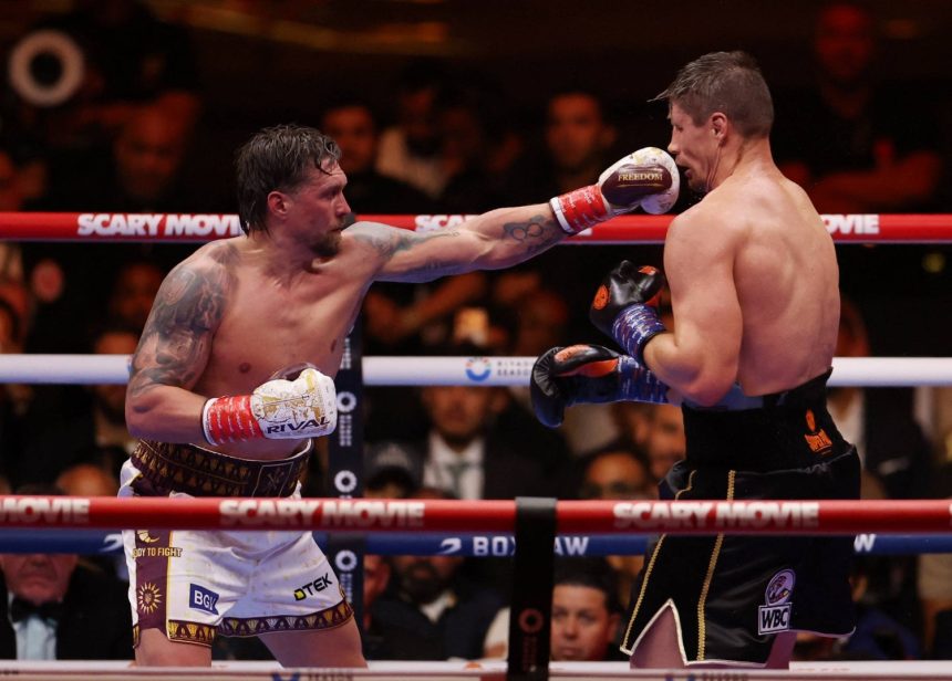 Usyk and Verhoeven