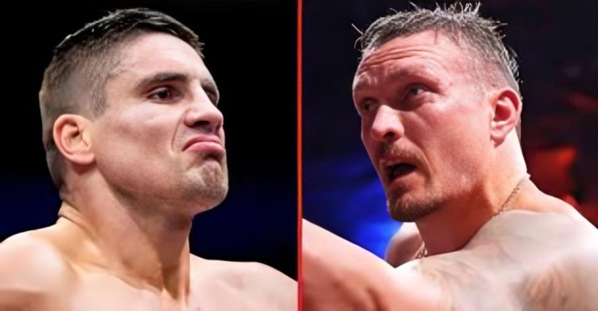 Oleksandr Usyk and Rico Verhoeven